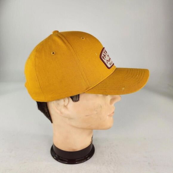 Patagonia Throwback Logo Snapback Hat Built to Endure 1973 Outdoors Sports Cap - Picture 4 of 9
